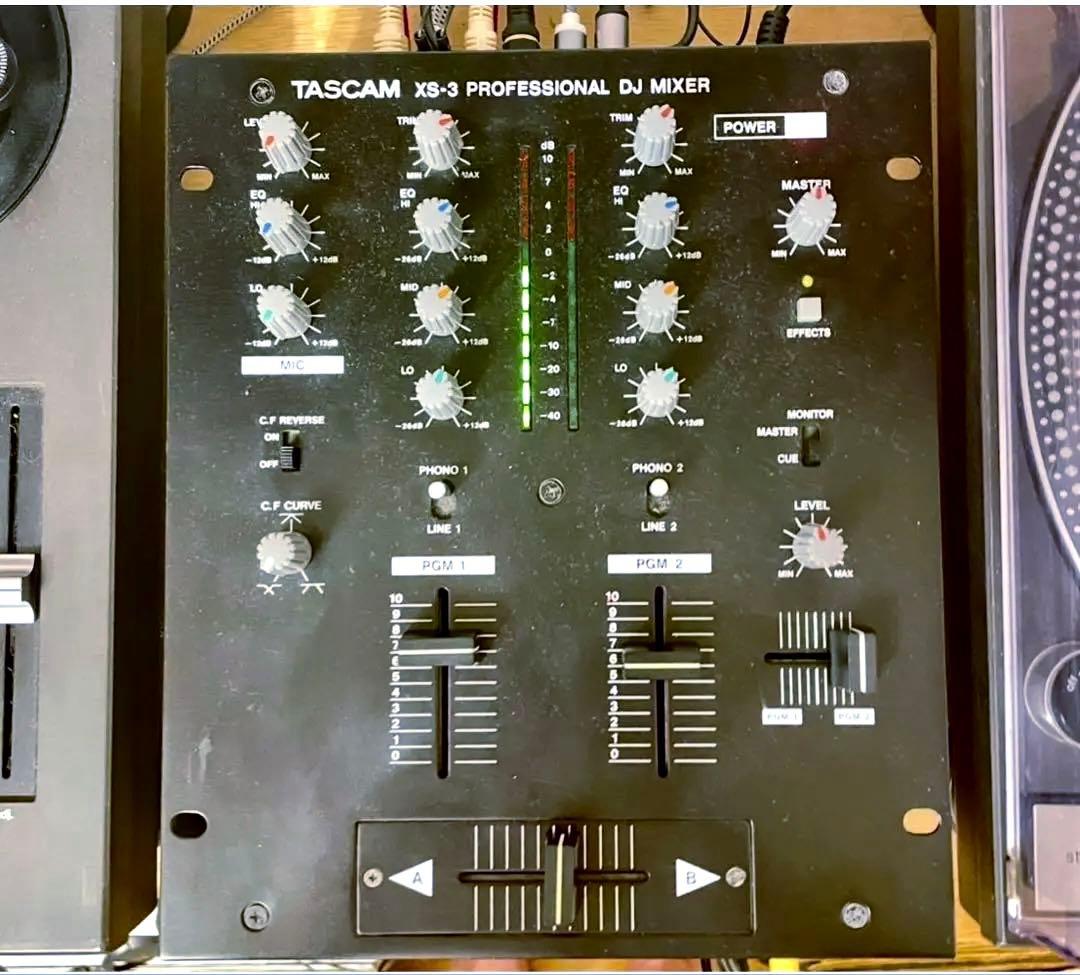 TASCAM XS-3 DJミキサー｜TASCAM XS-3 DJミキサー TASCAM タスカム⁄DJ