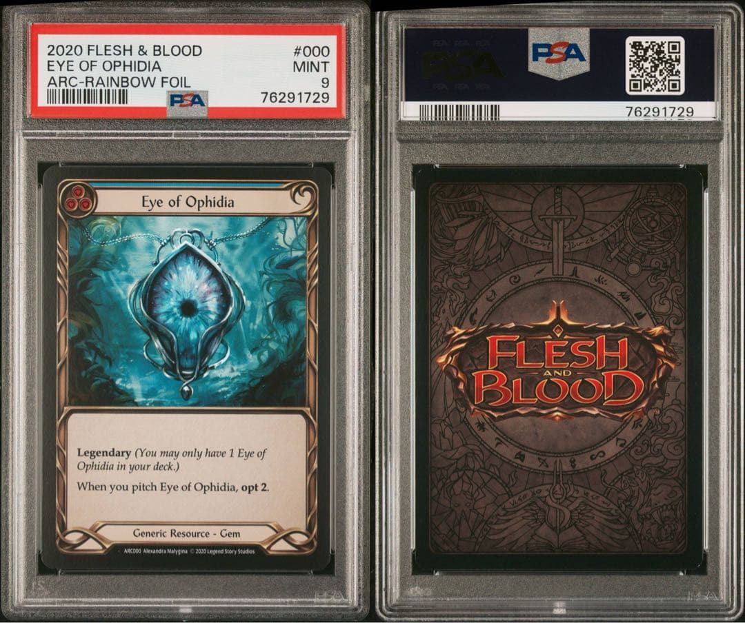 その他 flesh and blood eye of ophidia RF psa 9