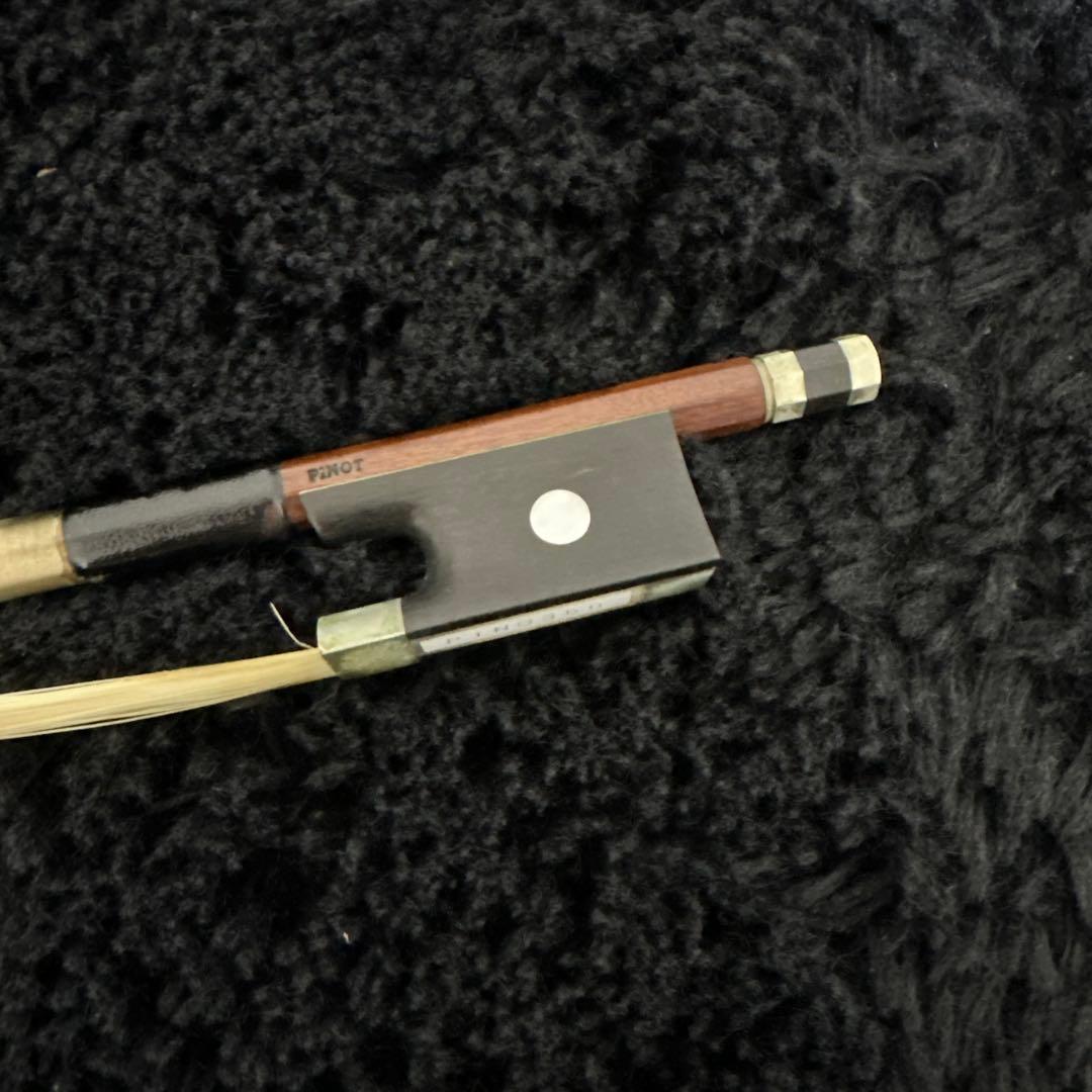 PINOT 350 バイオリン用 弓 4/4サイズ 弦楽器 刻印