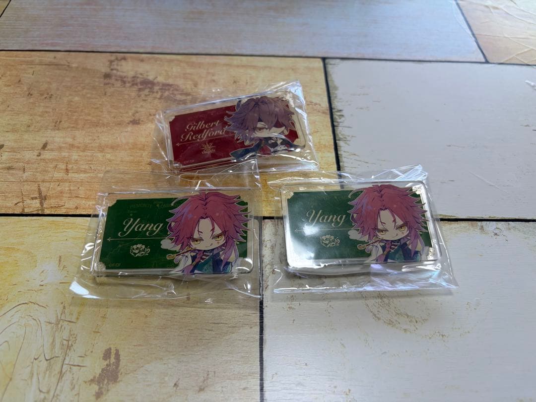 ピオフィオーレの晩鐘 まるくじ キャラ ネームバッジ 楊 ギルバート まるくじ - ピオフィオーレの晩鐘（第2弾）