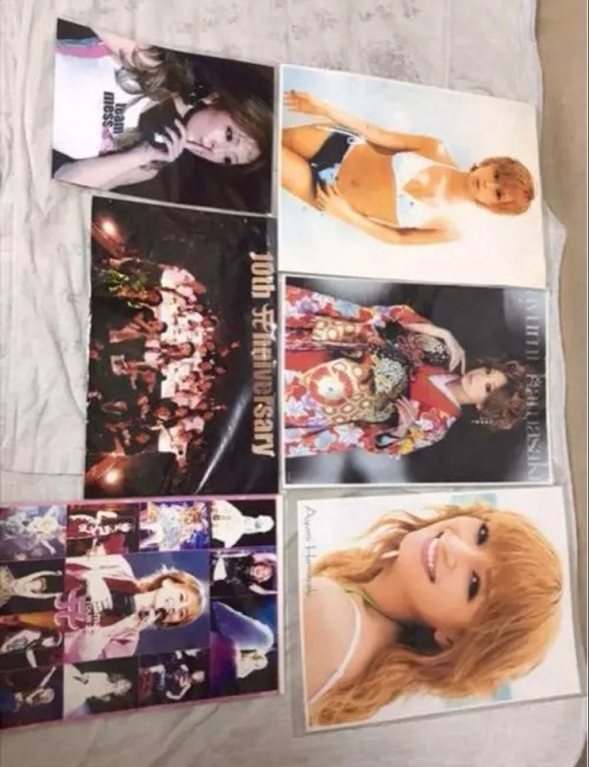 浜崎あゆみ まとめ売り ラゲッジタグ グッズ 切り抜き キーホルダー