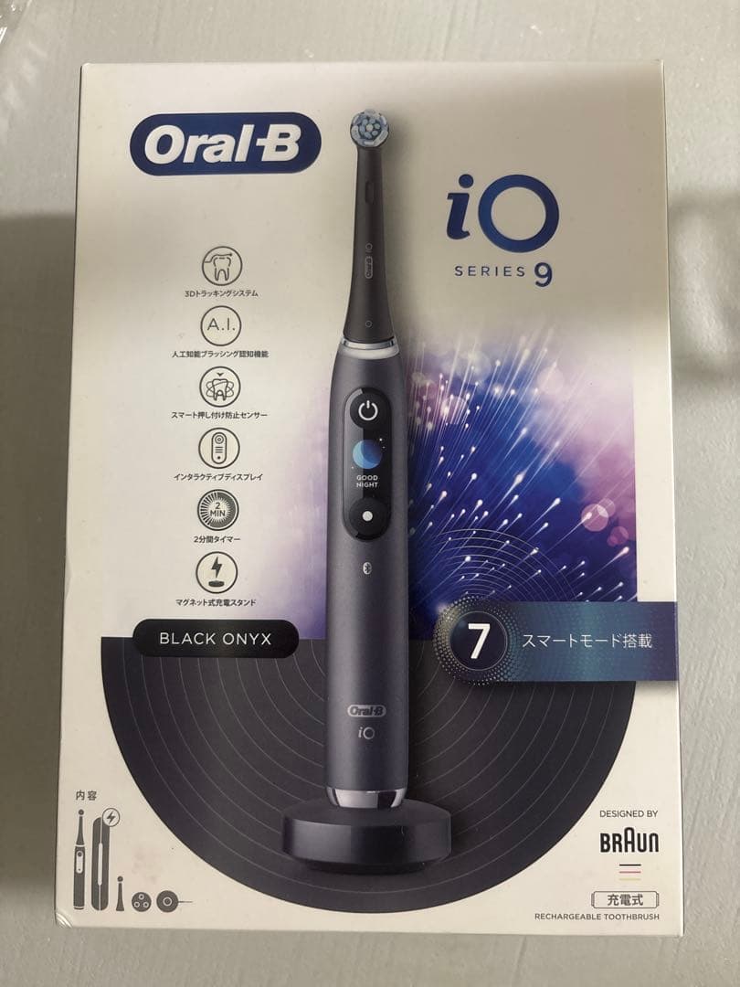【美品】電動歯ブラシ　Oral-B iOシリーズ9 ブラックオニキス 本体