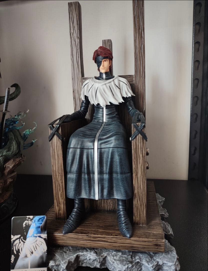 BLEACH 藍染惣右介 ガレージキット ガレキ スタチュー①④ BLEACH 黒衣