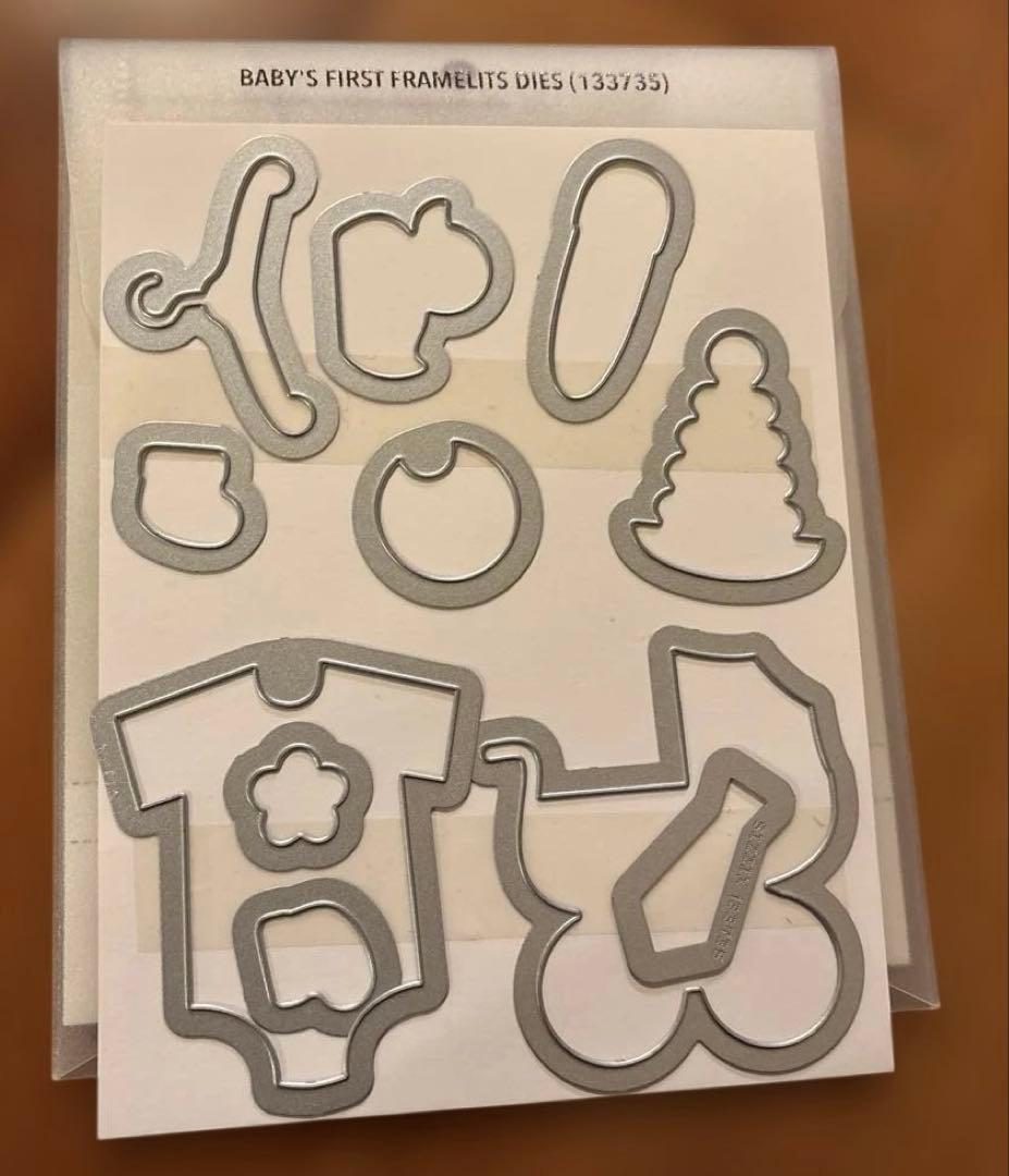 スタンピンアップ Something for Baby スタンプ&ダイセット - メルカリ