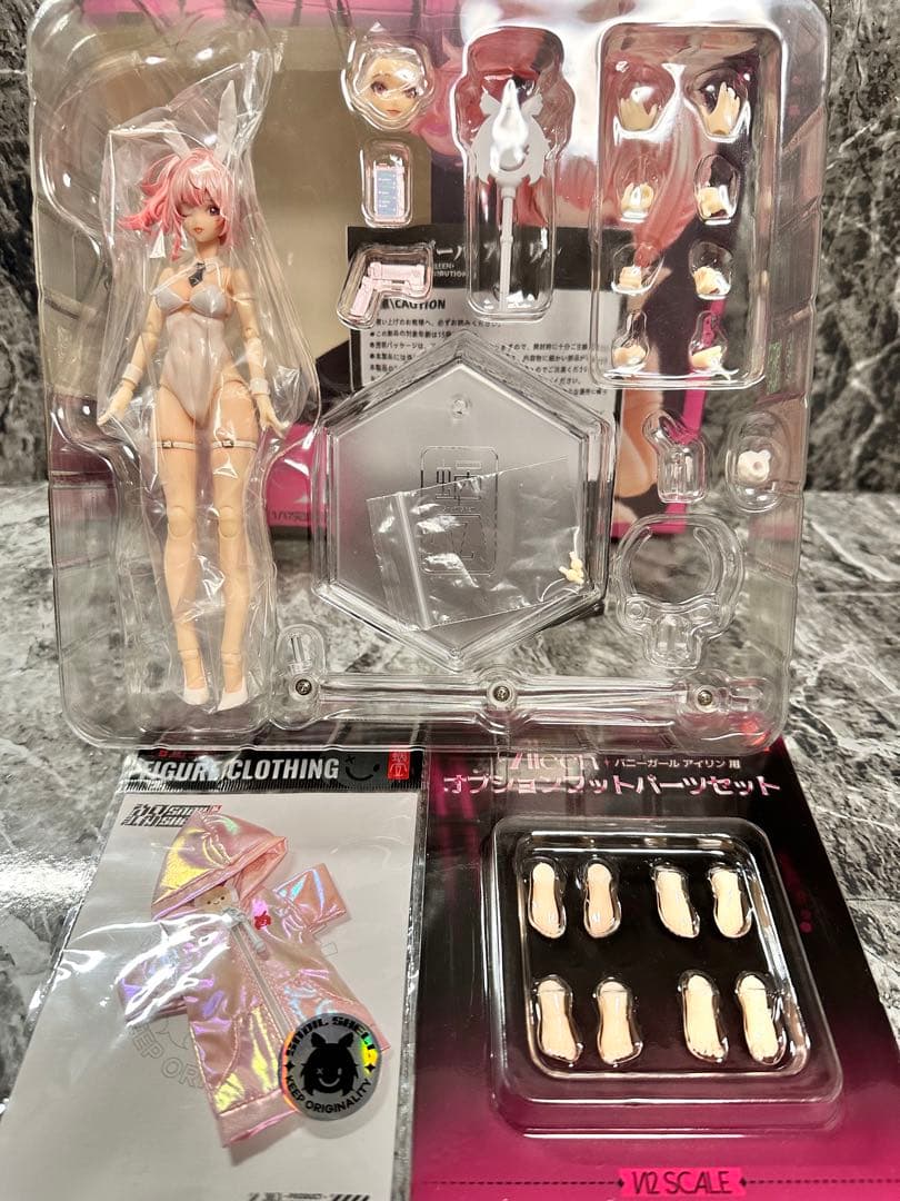 スネイルシェル4体、バニー号2種、フットパーツ、衣装セット 蝸之殻 今年