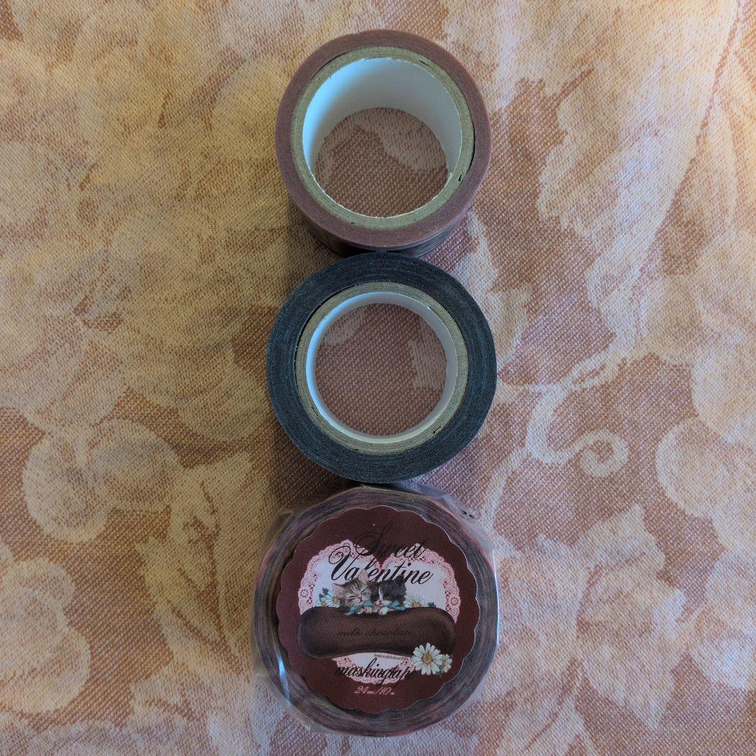 新品＆中古 okappalover マスキングテープ 3個 作家 オカッパラバー