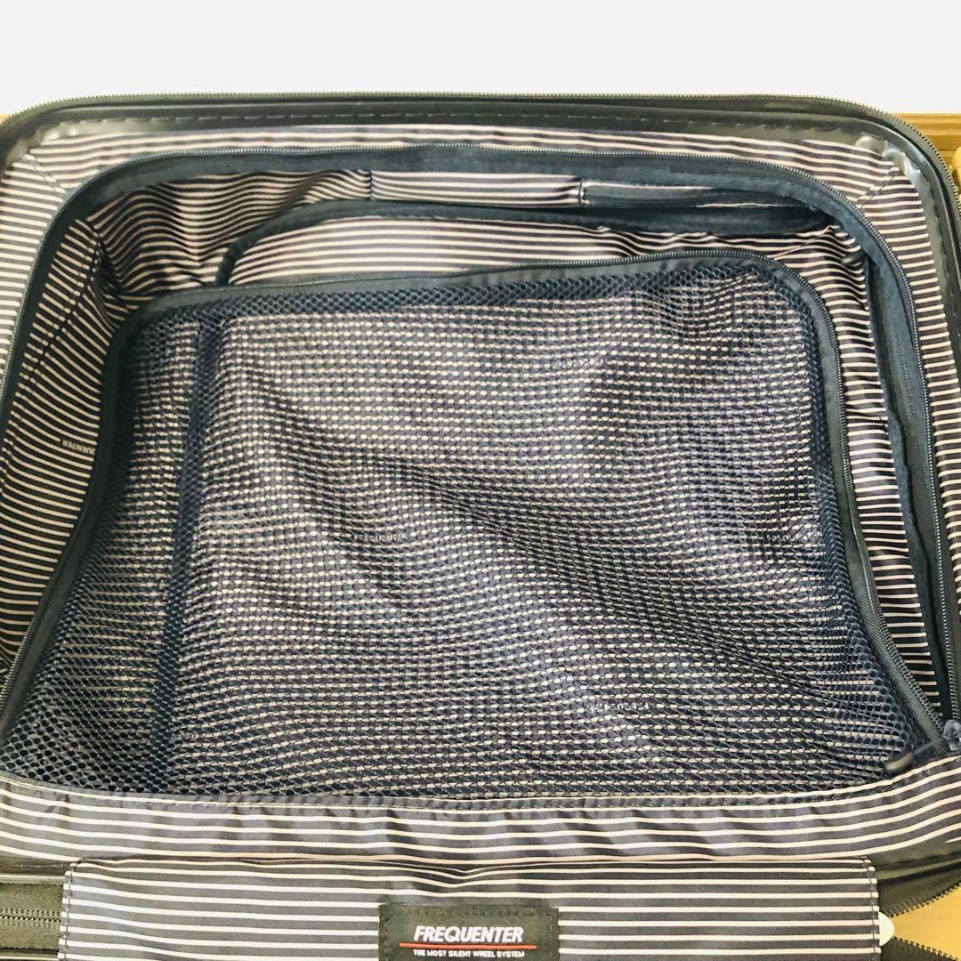 極美品】FREQUENTER フリクエンター スーツケース 34L 1-216