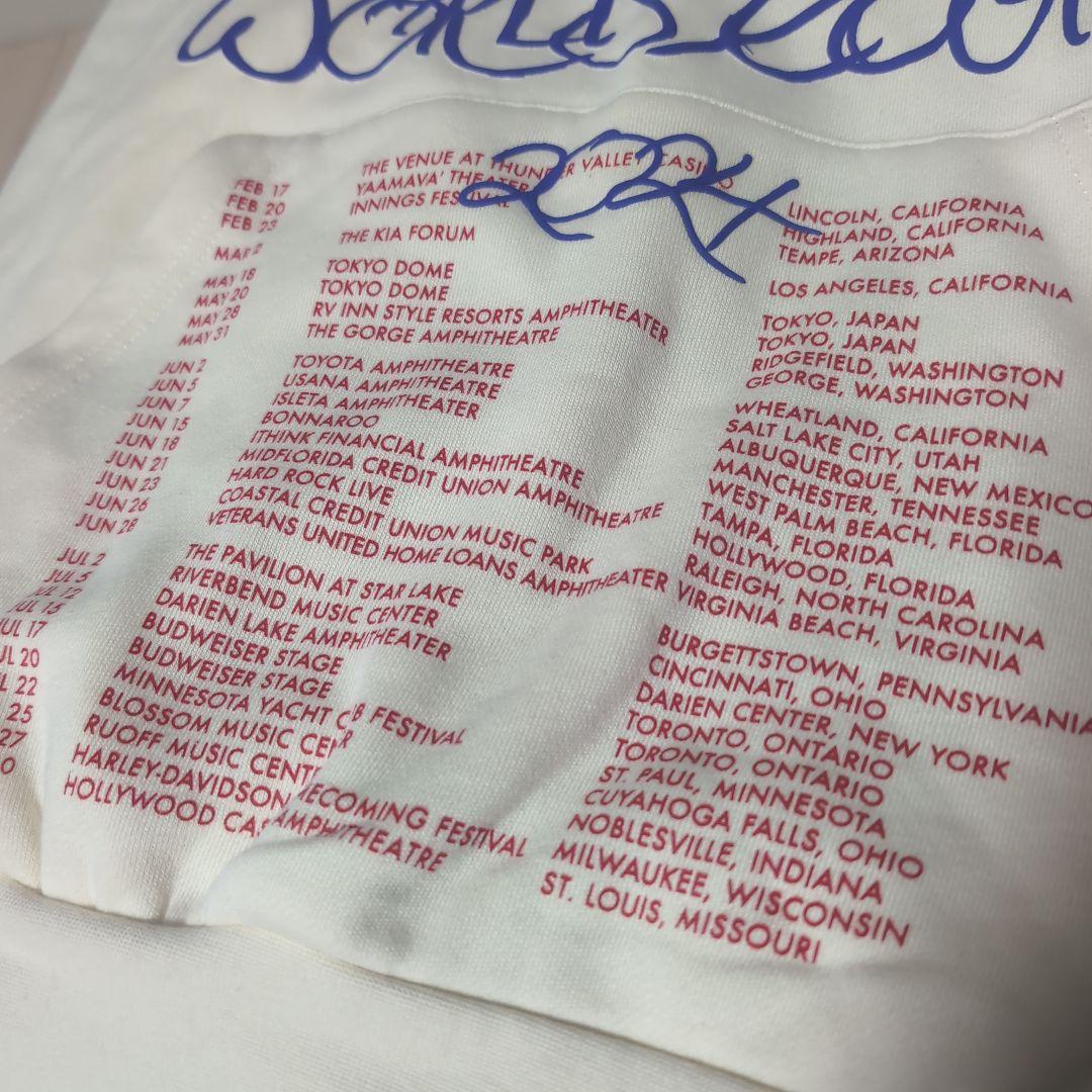 レッド・ホット・チリ・ペッパーズ　レッチリ　2024 パーカー Mサイズ