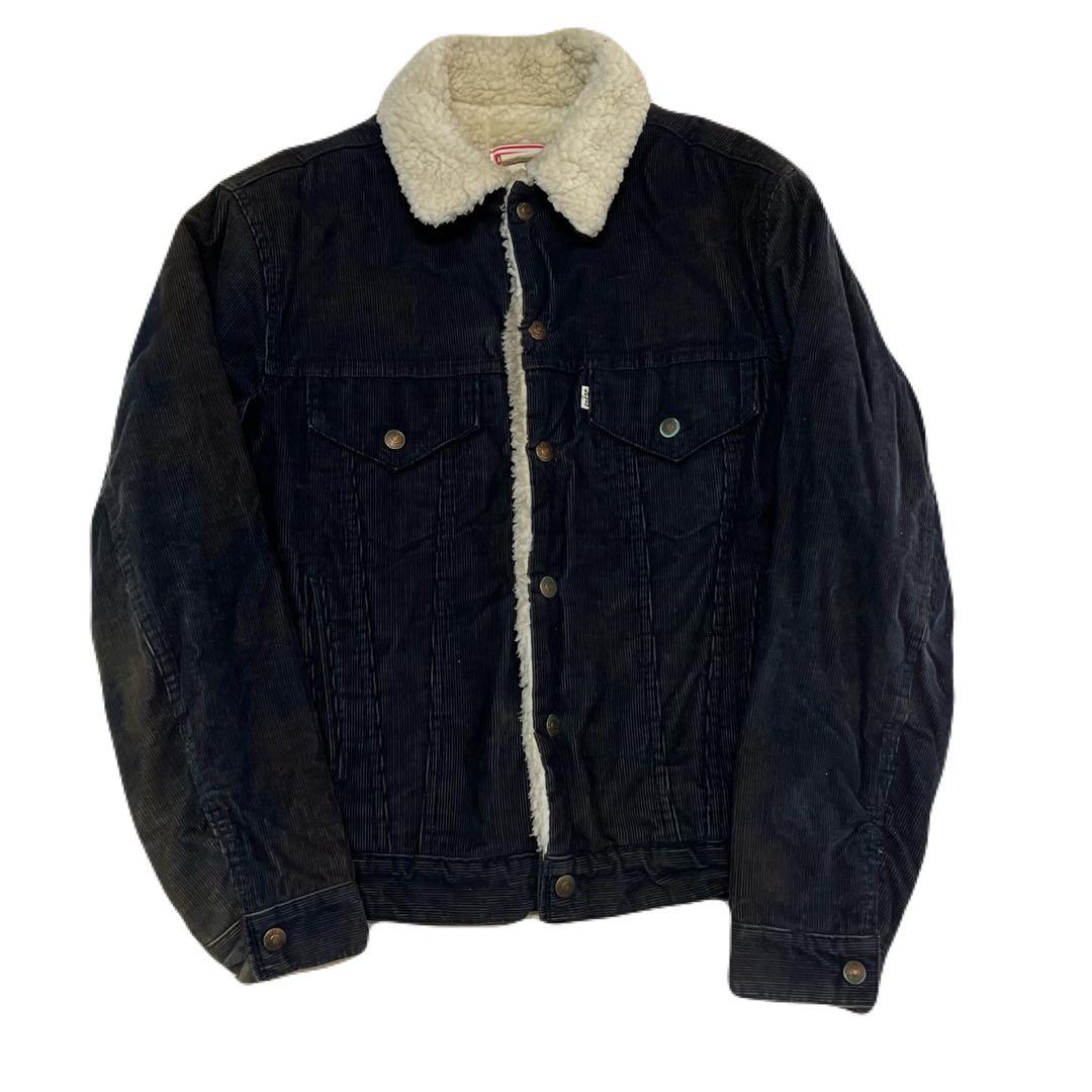 雰囲気抜群!! 70s Levi's/コーデュロイ ボアジャケット/38 - メルカリ