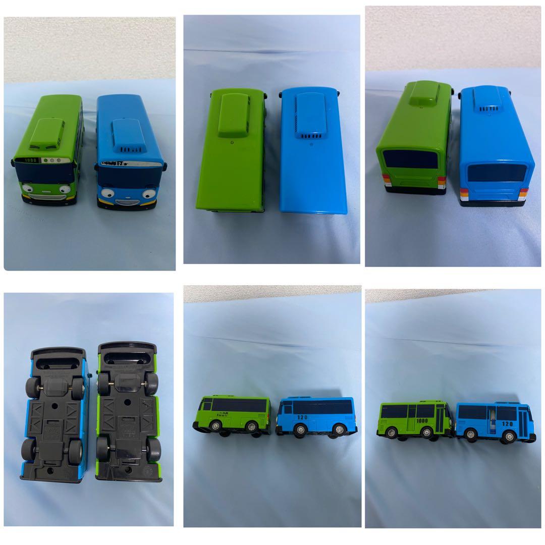 ちびっこバスタヨ　ガレージ　レールカー　9台　tayo