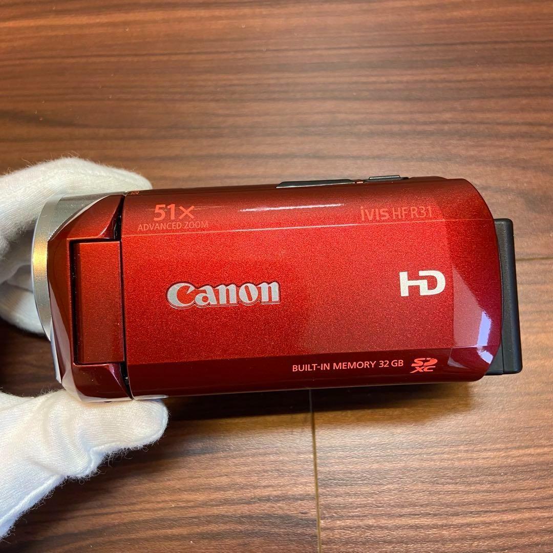 Canon デジタルビデオカメラ iVIS HF R31 ほぼ新品 3402
