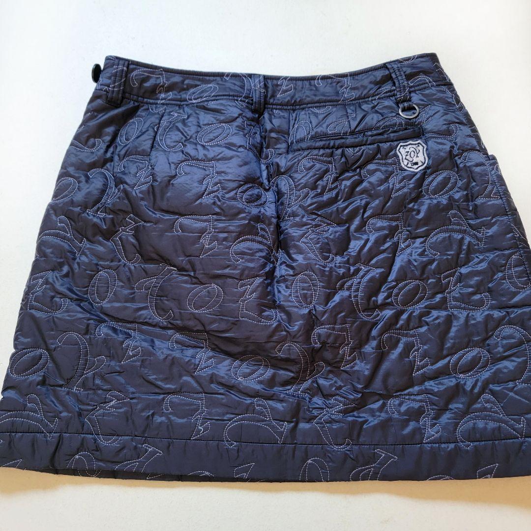 ZOY/ゾーイ●上下2点セット♪ロゴキルティングジャケット＆スカートセットアップ