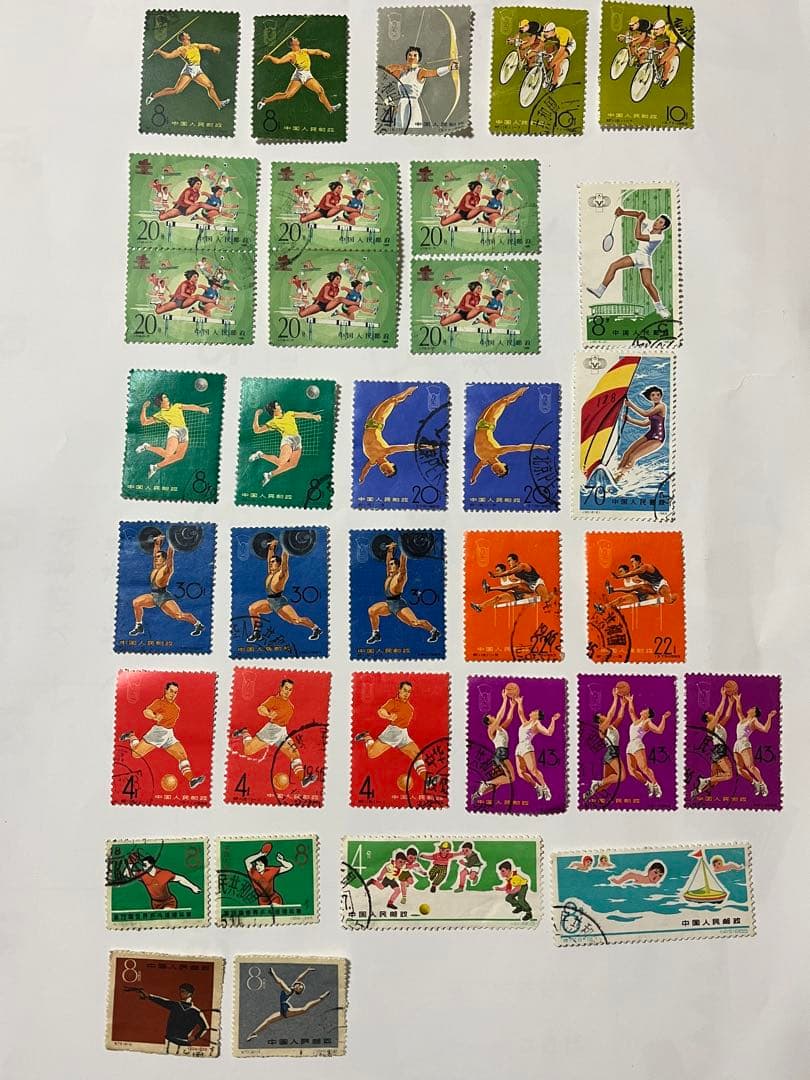 中国 使用済切手 スポーツ 多数(35枚) 中国 使用済切手 スポーツ 多数(35枚)