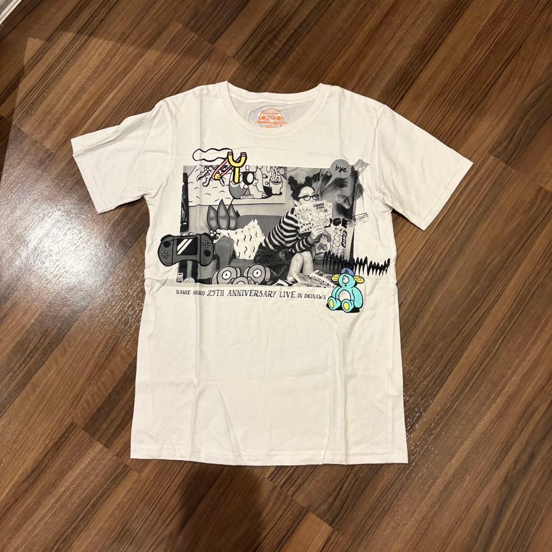 希少安室奈美恵 沖縄 25周年 LIVE Tシャツ 安室奈美恵☆25周年沖縄