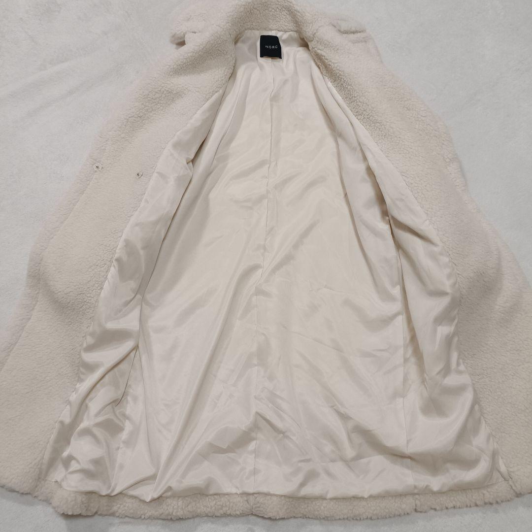 ノーク ボアコート テディベア オーバーサイズ Sサイズ ノーク