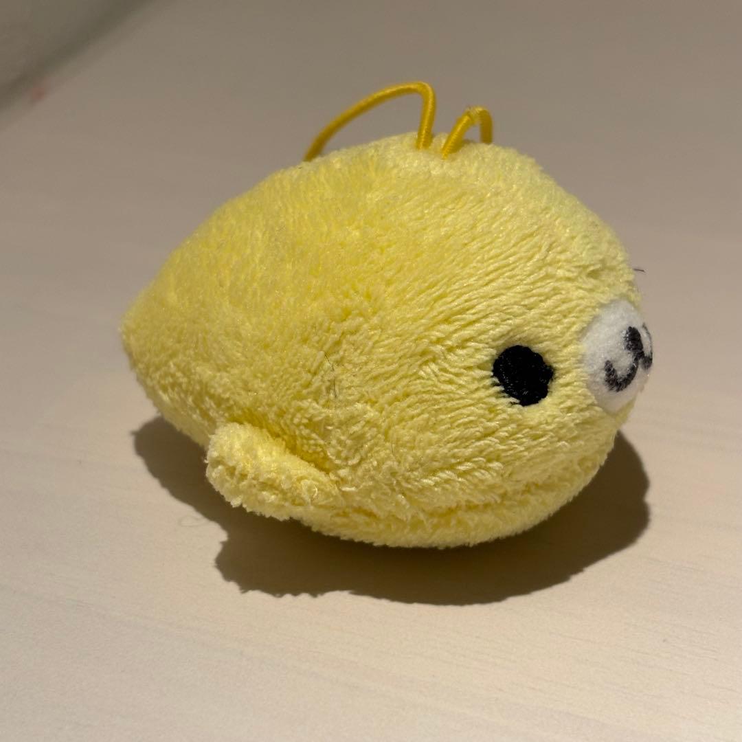 まめゴマ ベビーミニマスコット 当時物 レモン 黄色 平成レトロ