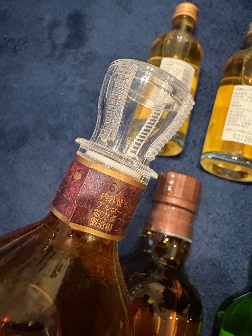 白州・山崎 各180ml 竹鶴・宮城峡・余市・super・VSOP各50ml