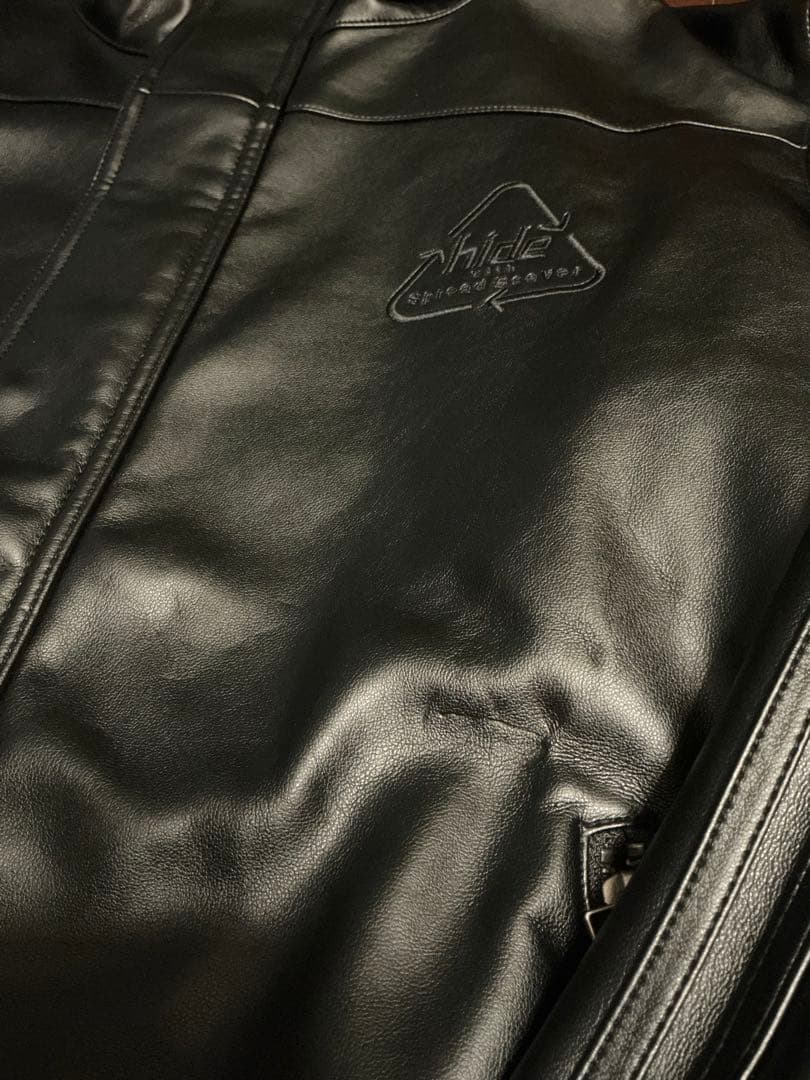 【稀少】hide×glumb LeatherLineParka 新品