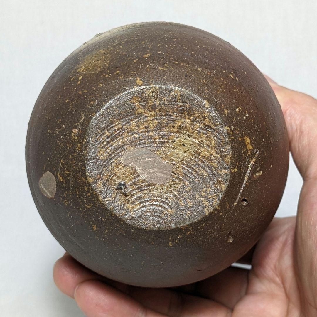 岡山県重要無形文化財 吉本正 備前焼 緋襷徳利 共箱 酒器