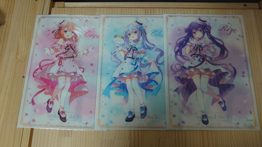 ご注文はうさぎですか展 クリアファイル ごちうさ展