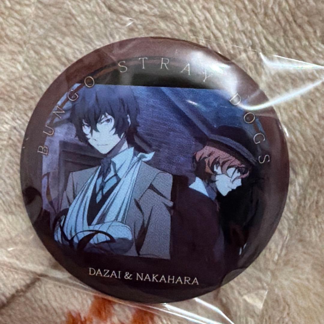 文豪ストレイドッグス 太宰治 中原中也 缶バッジ キャラバッジ