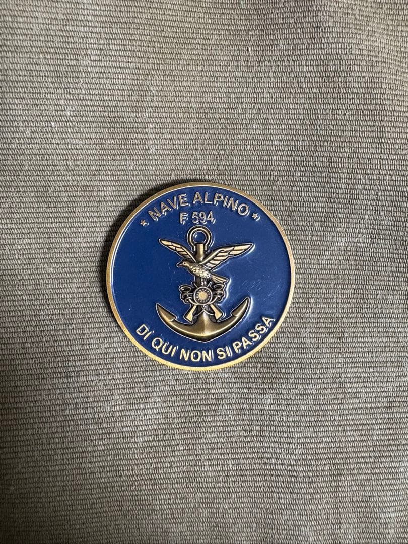 イタリア海軍 ALPINO F 594 チャレンジ 識別パッチ