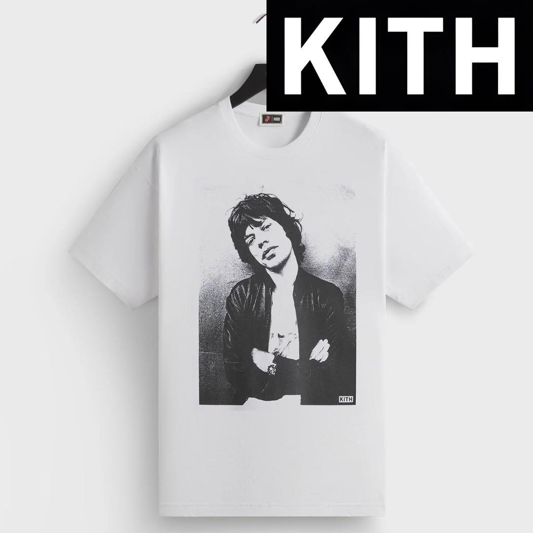 新品KITH×ローリングストーンズ コラボ限定ボックスロゴ希少なミック
