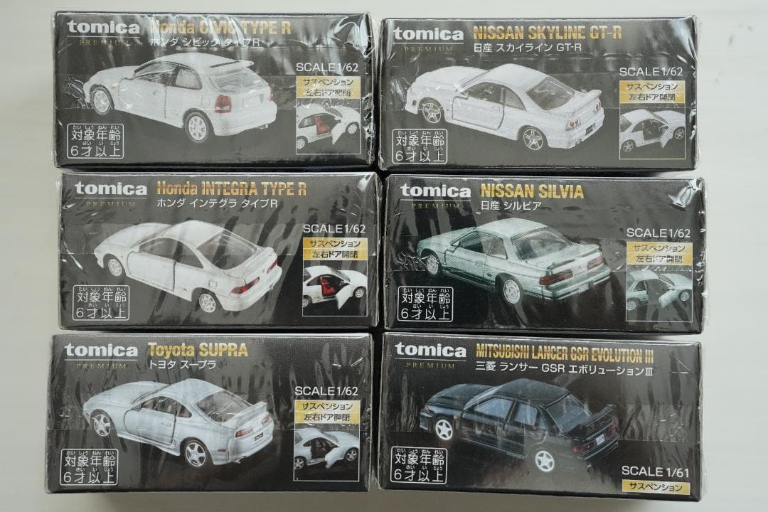 【トミカプレミアム限定】10周年記念 復刻版 タカラトミーモール 全12台