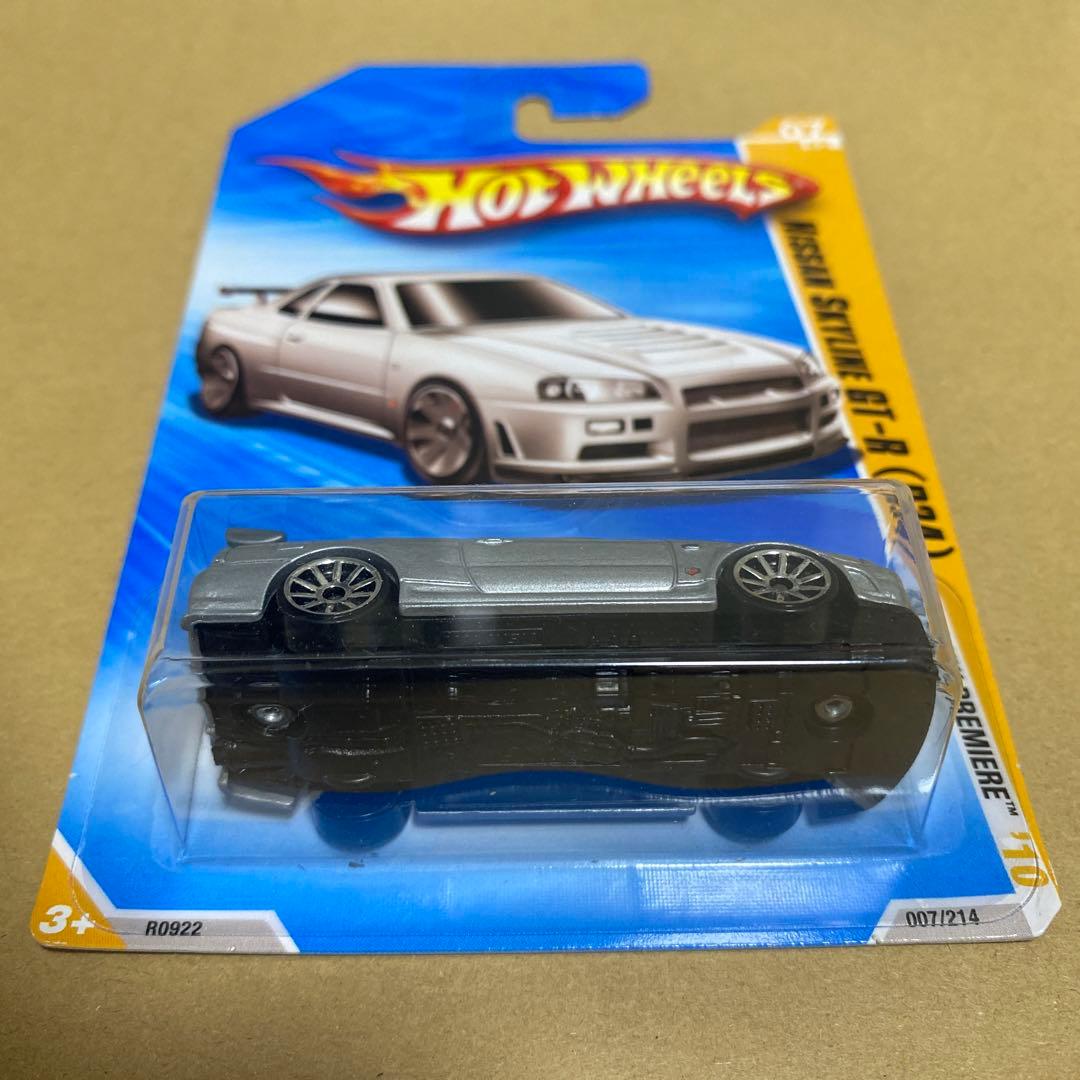 ミニカー Hot Wheels Nissan Skyline GT-R (R34)