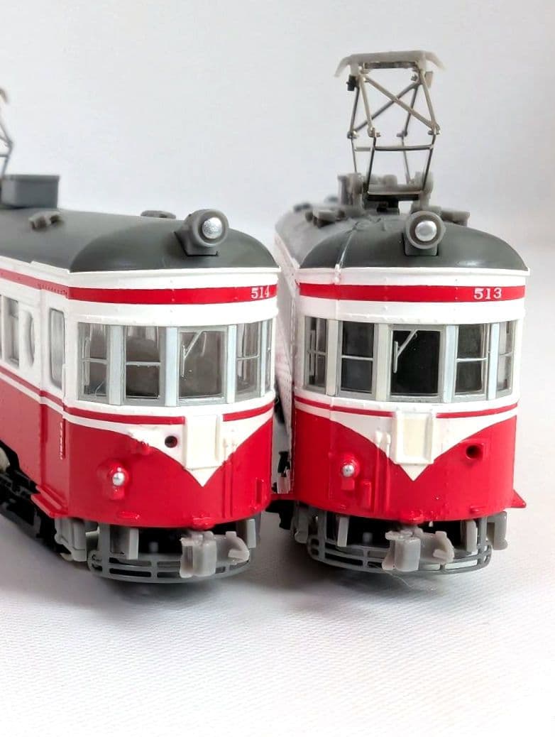 MODEMO　名鉄モ510形　“赤白塗装”　NT46　特別記念セット　ピンバッチ