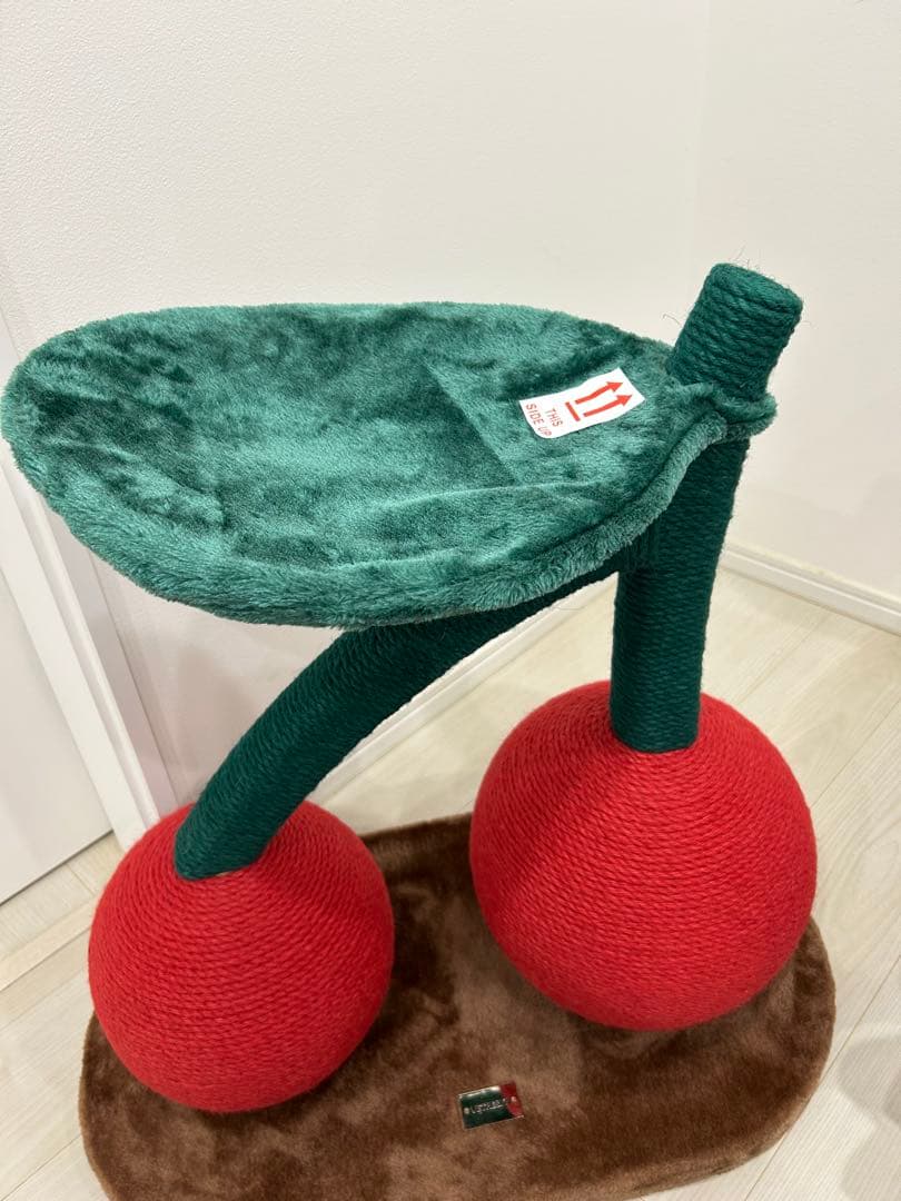 さくらんぼ型キャットタワー 爪研ぎ - yellows.co.jp 日本