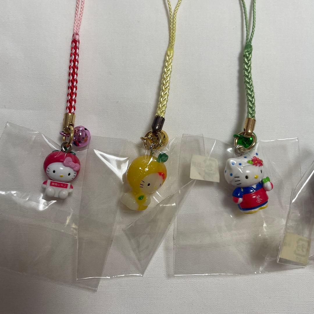 新品◆ハローキティ ご当地キティ 根付けストラップ 静岡 18個セット◆匿名配送
