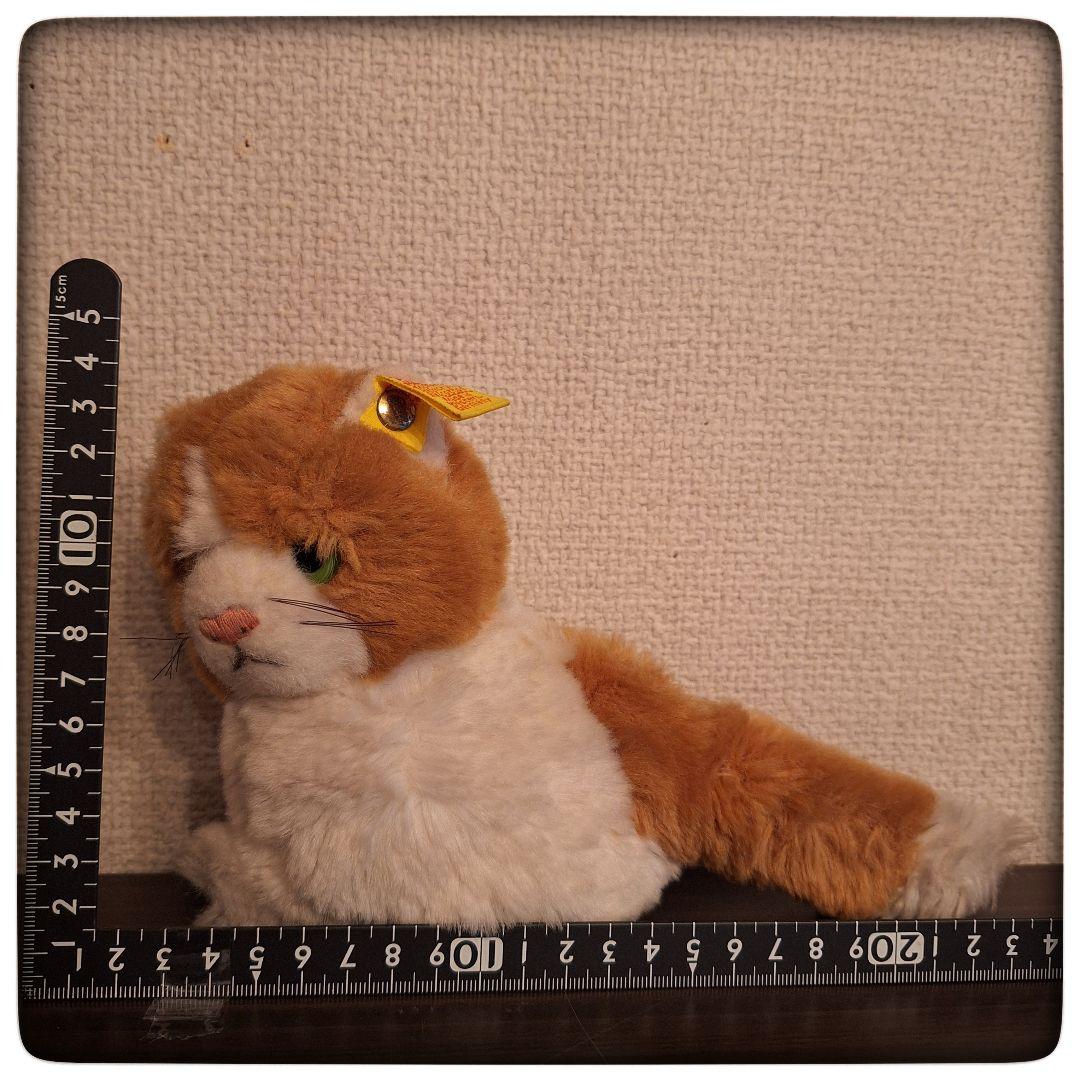 【ねこ Snuffy スナッフィー 12cm】ヴィンテージ シュタイフ