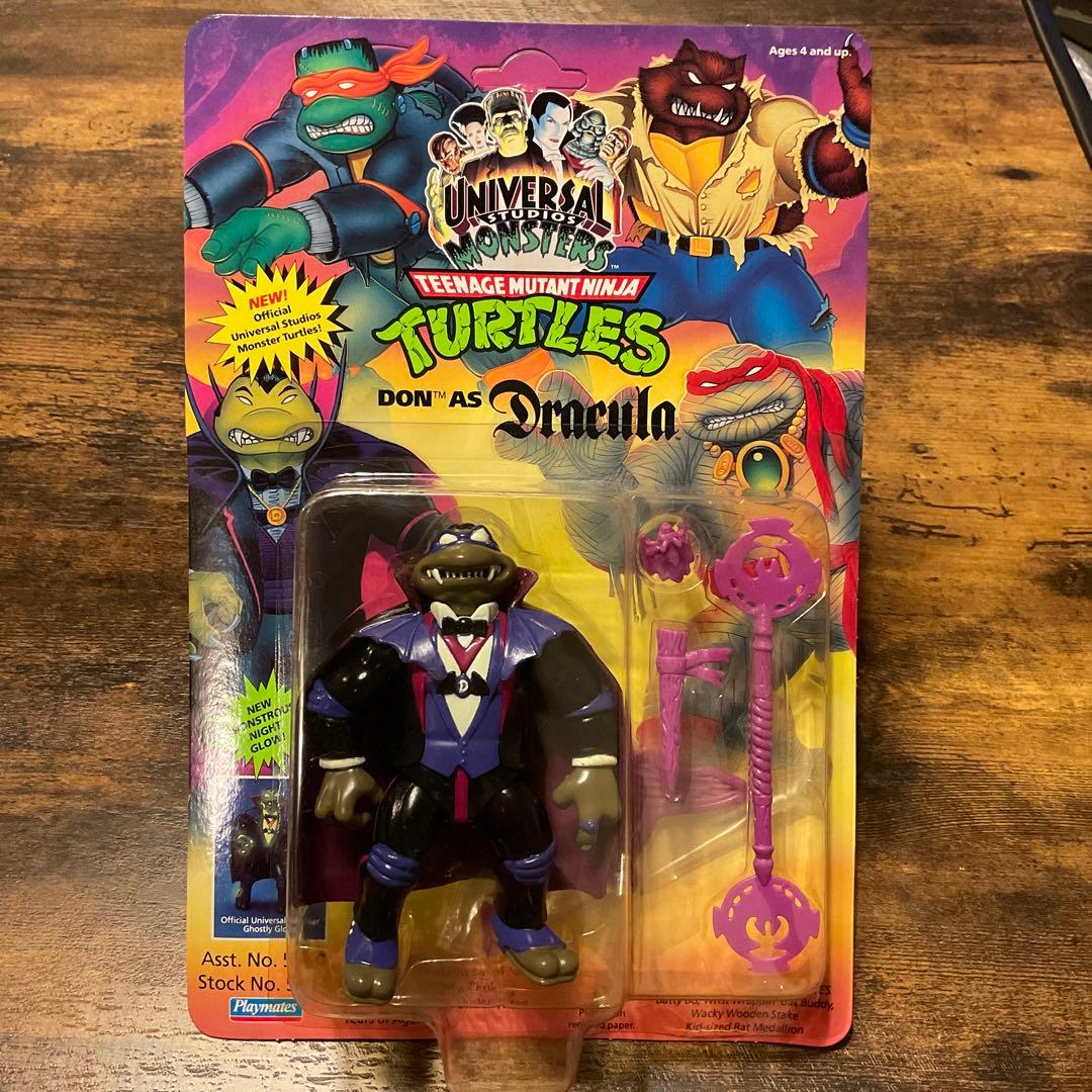 ◼️TMNT◼️タートルズ フィギュア プレイメイツ ドラキュラ ドナテロ