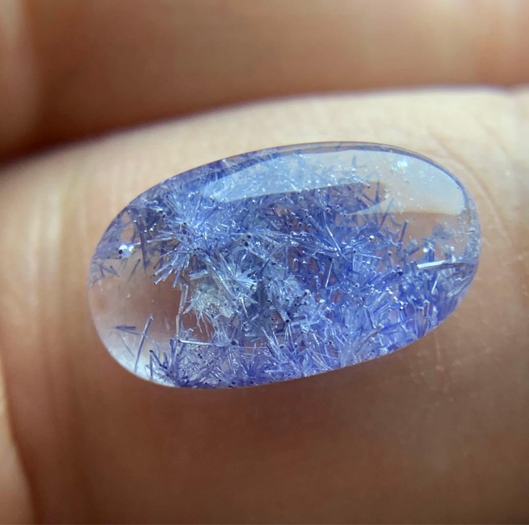 M*l様 WO1235 高品質 貫入水晶入りデュモルチェライトインクォーツ ルー