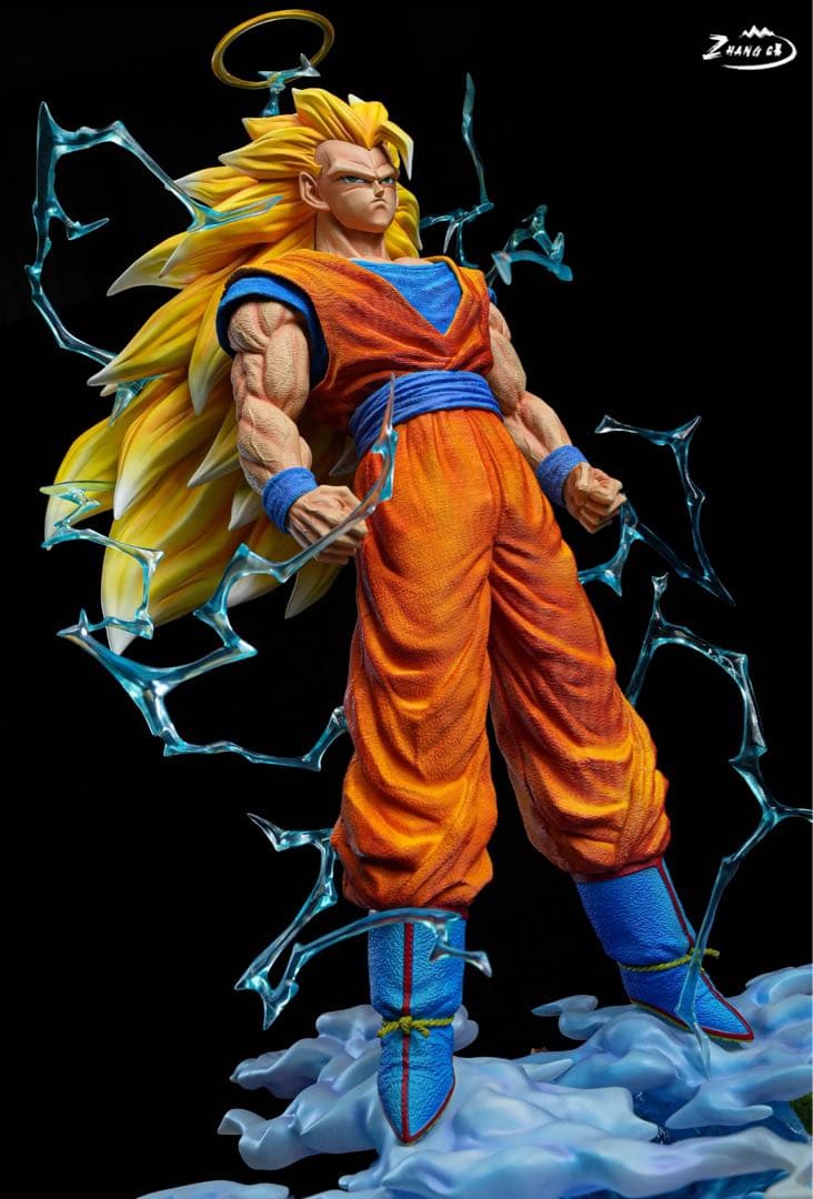 ドラゴンボールガレージキット　超サイヤ人3孫悟空　レジン スタチュー フィギュア