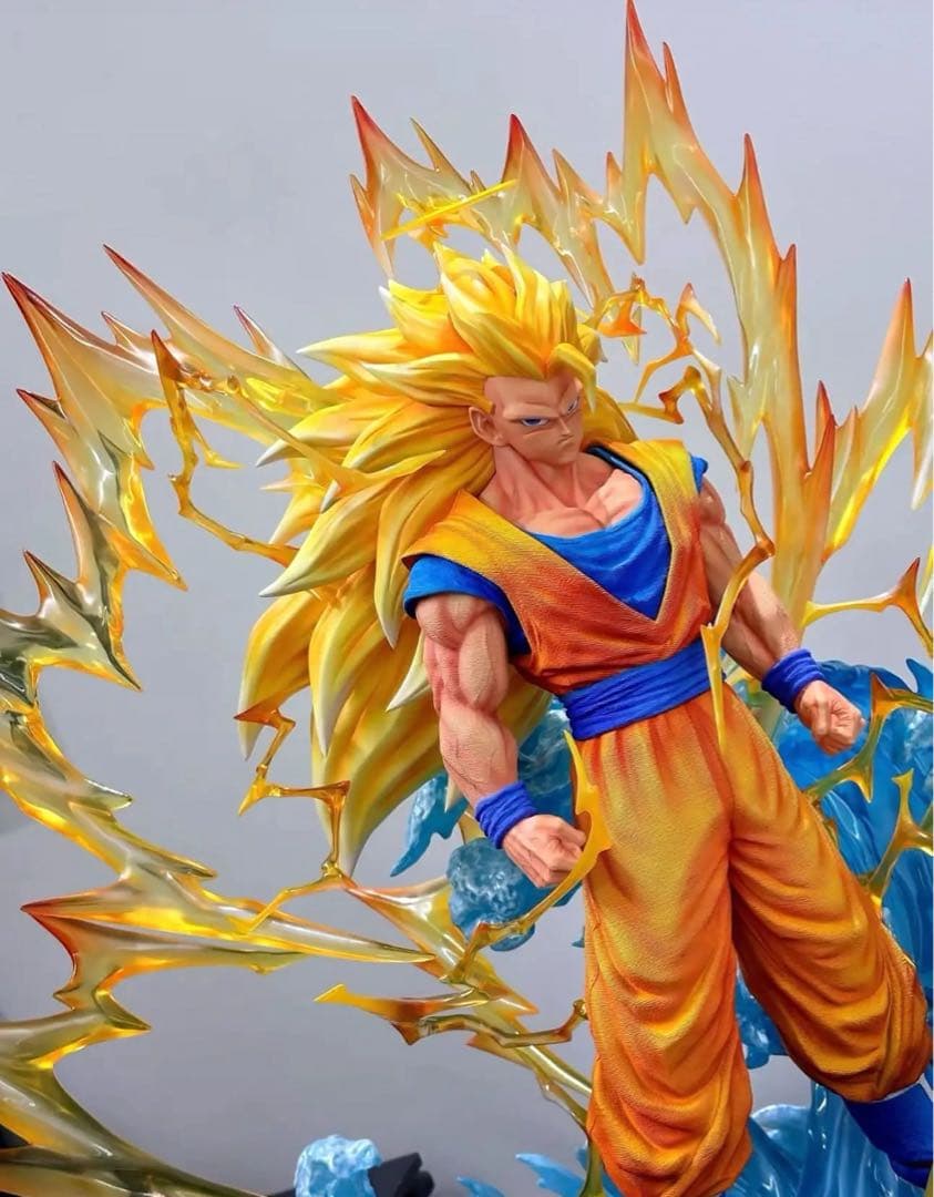 ドラゴンボールガレージキット　超サイヤ人3孫悟空　レジン スタチュー フィギュア
