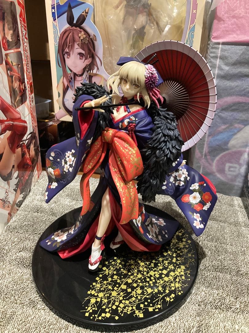 Fate/stay night セイバーオルタ 着物 KADOKAWAセット