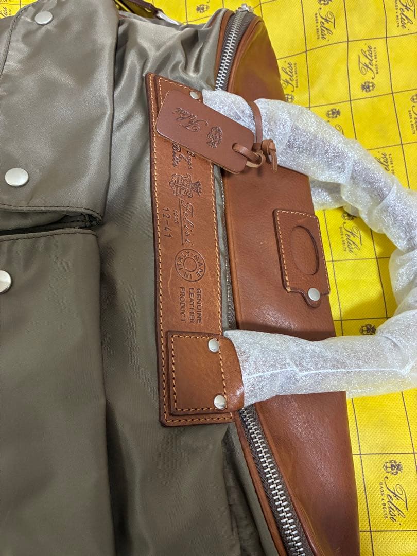 【未使用】felisi フェリージ 12-41 2way ビジネス バッグ