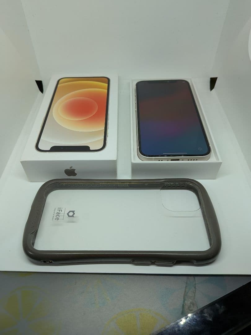 iPhone 12 mini ホワイト 64GB 【iFaceケース】判定○ - メルカリ