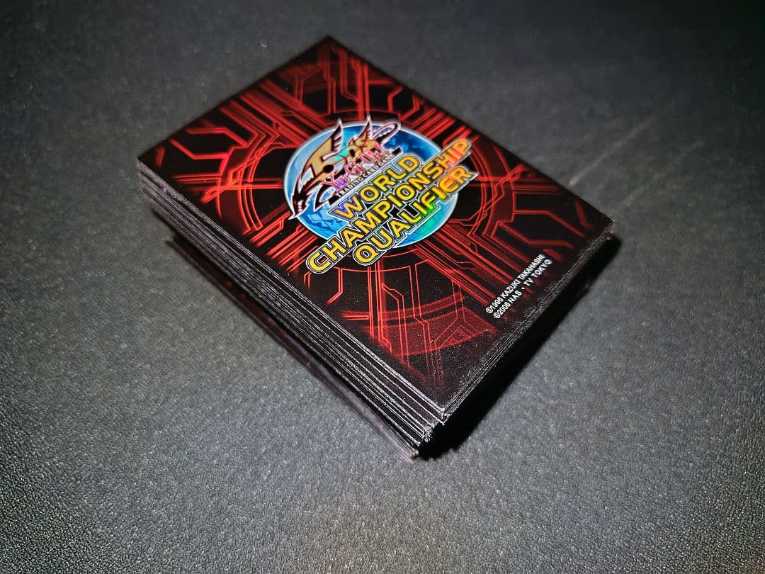 遊戯王】WCQ スリーブ赤