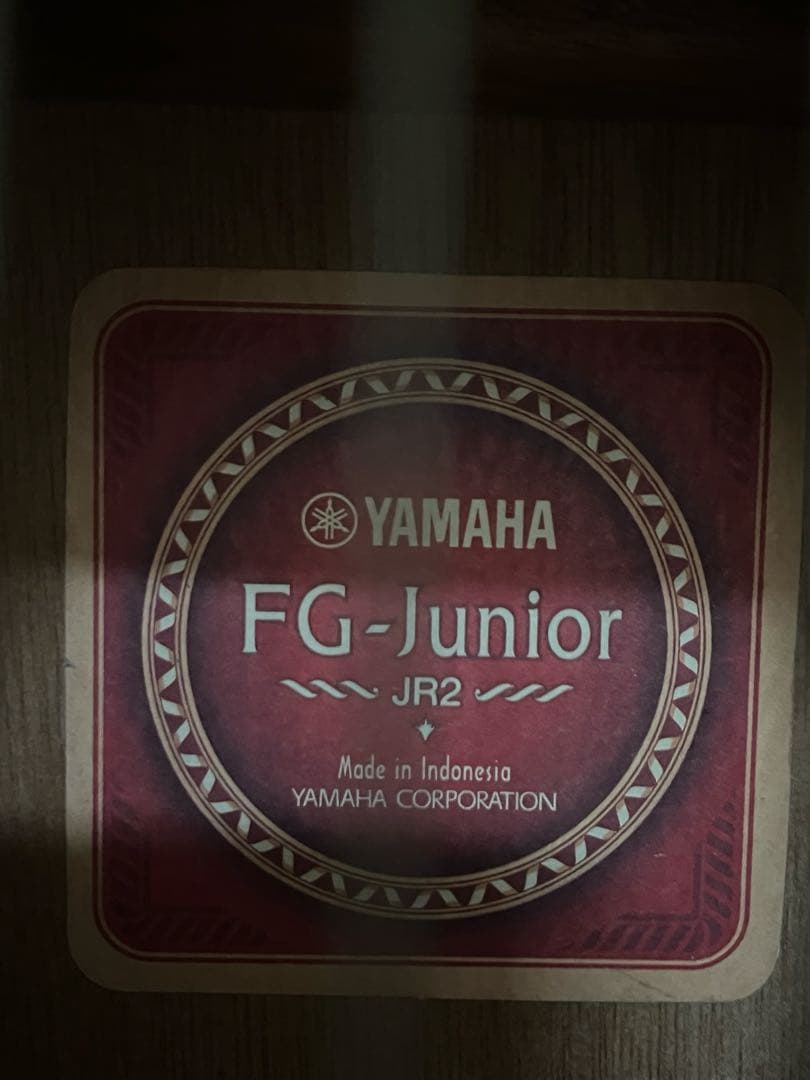 Yamaha FG-Junior JR2 ミニアコースティックギター ストラップ