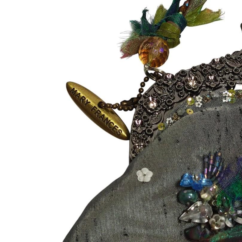 希少 MARY FRANCES メアリーフランシス ビーズ刺繍 ショルダーバッグ