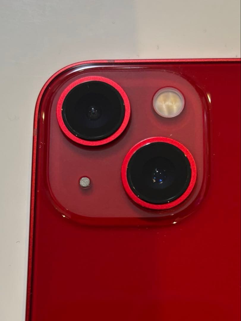 美品　Apple iPhone 13 RED本体 128GB SIMフリー