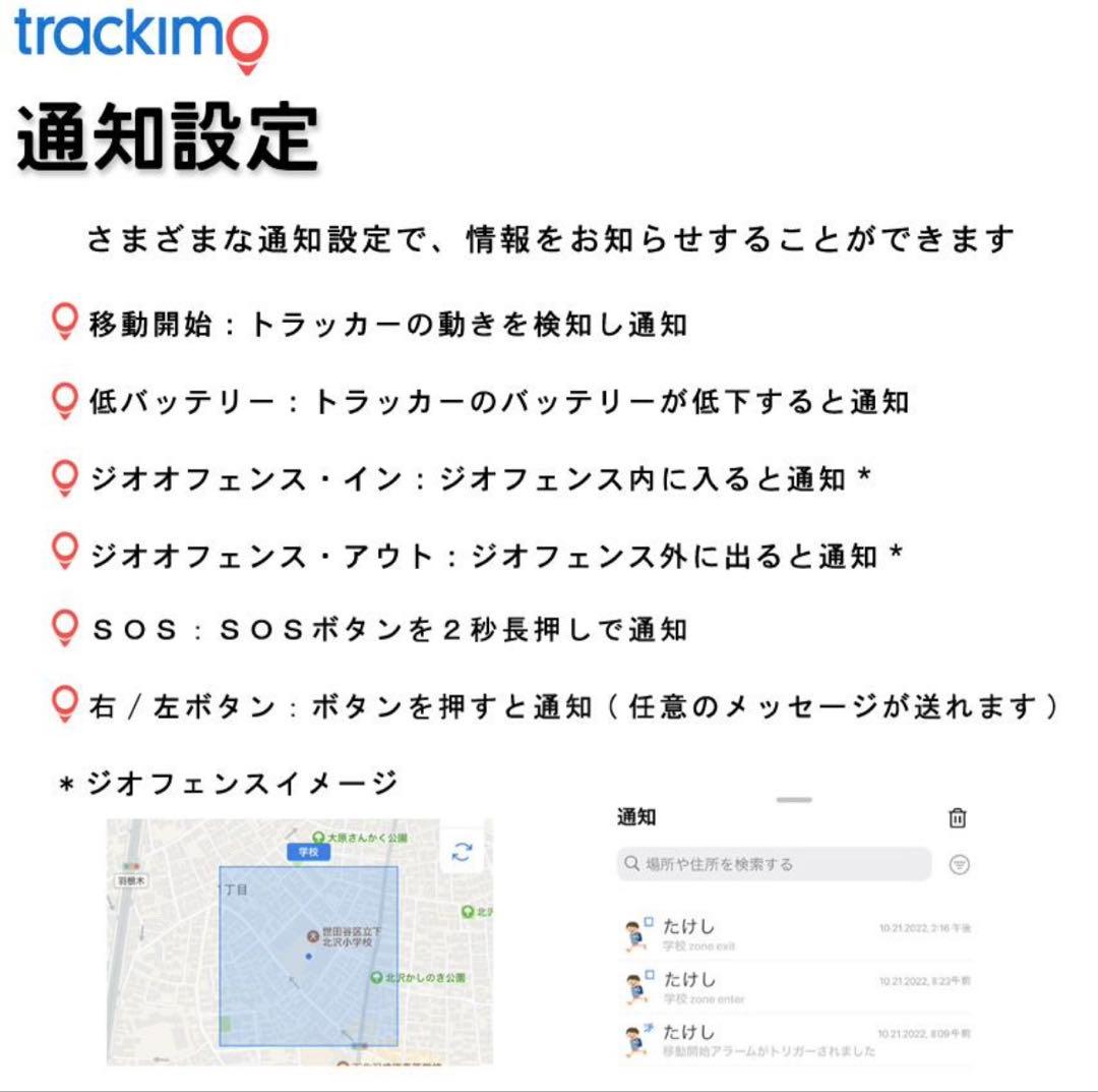 GPS発信機 Trackimo トラッキモ TRKM010W 4Gモデル