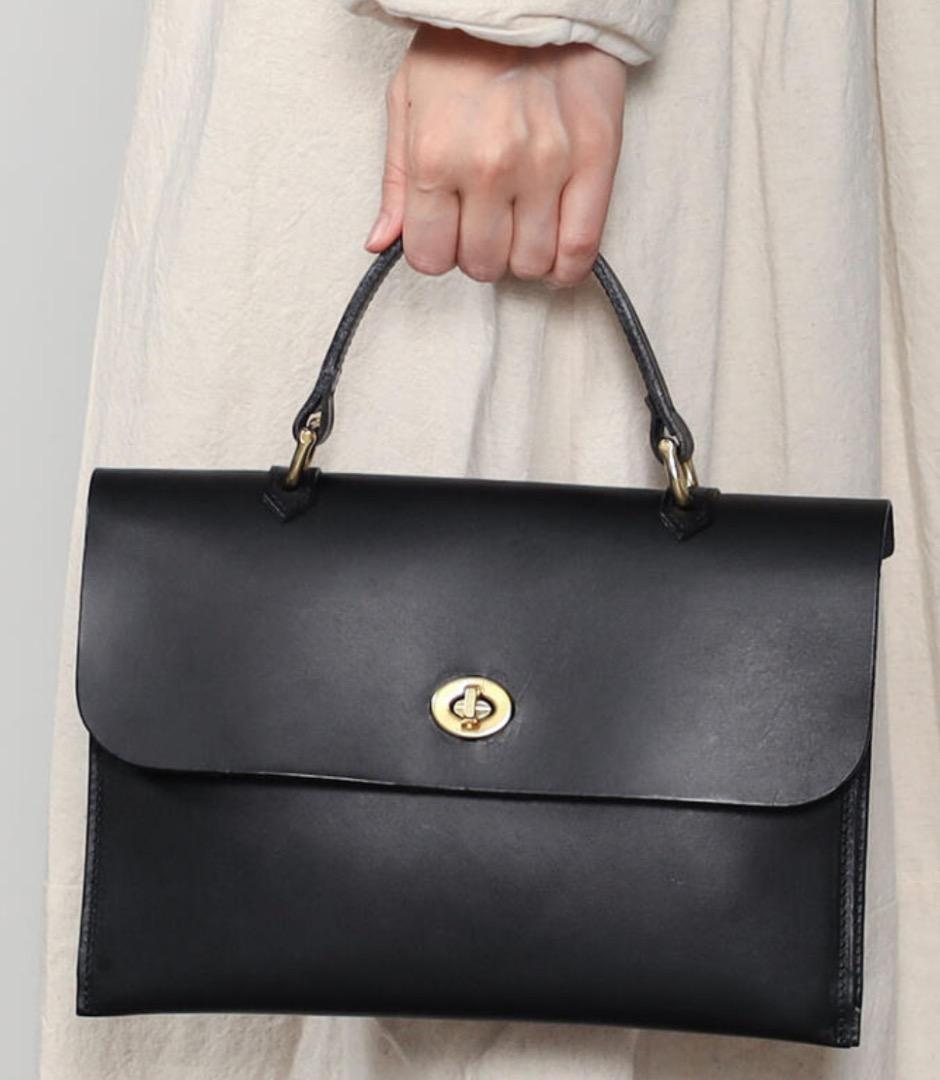 ミミベリー ビショップ別注 2WAYハンドバッグ HEBE ブラック 新品 本物