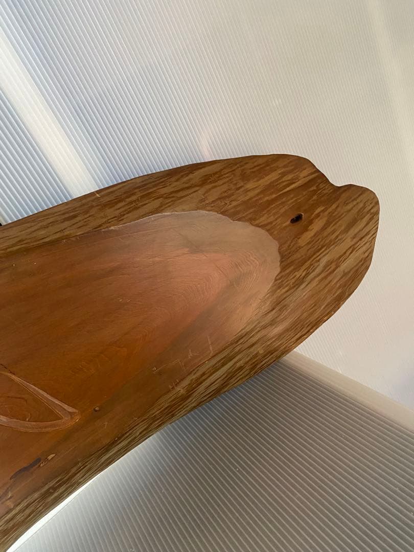 一枚板 看板 骨董 銘入り 誠 壁掛け 木製看板