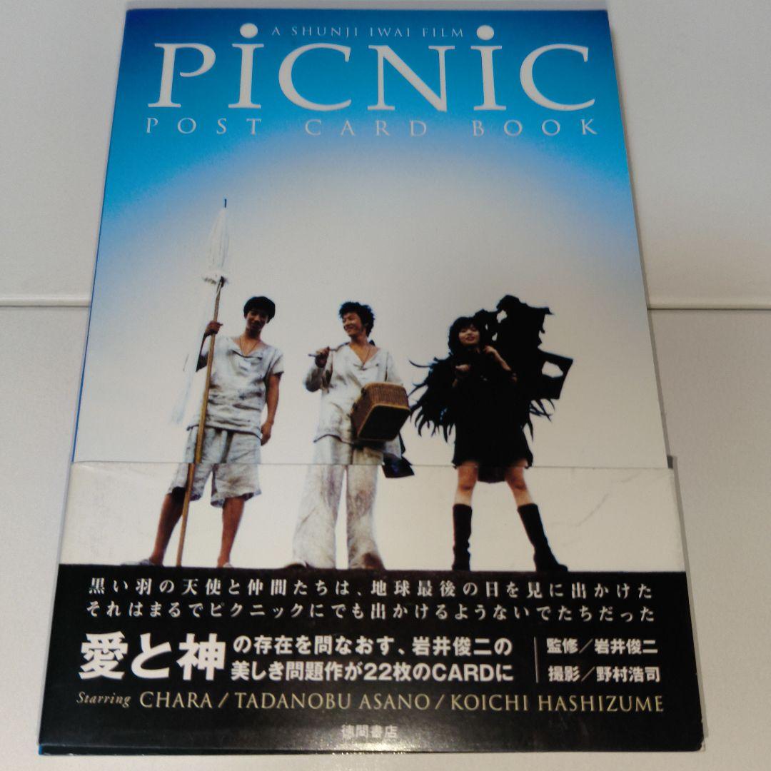 絶版 映画PICNIC　ポストカードブック　CHARA　浅野忠信　岩井俊二　邦画