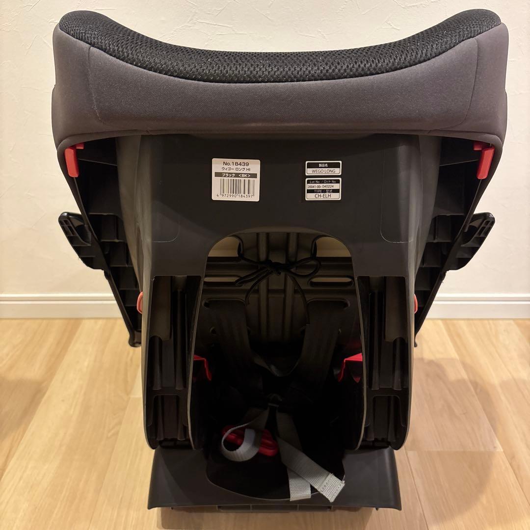 ほぼ未使用✨Combi コンビ チャイルドシート ウィーゴーロングHI ブラック