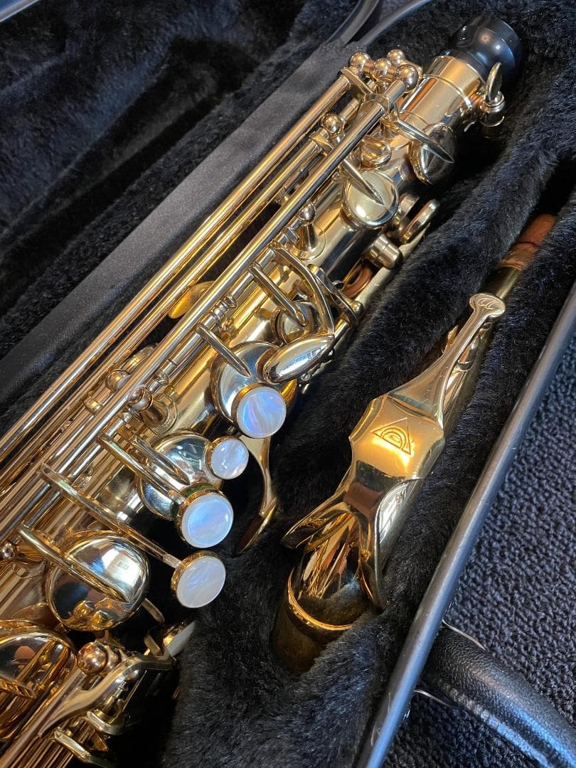 アンティグア　金メッキ　アルトサックス　美品　ANTIGUA ALTO SAX